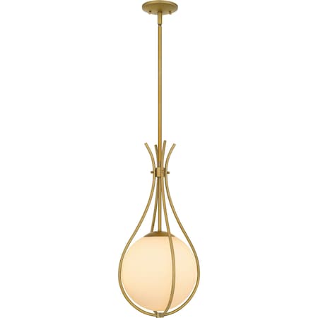 Quoizel Pendant Mid Pendant Led Light Aged Brass QP6216AB
